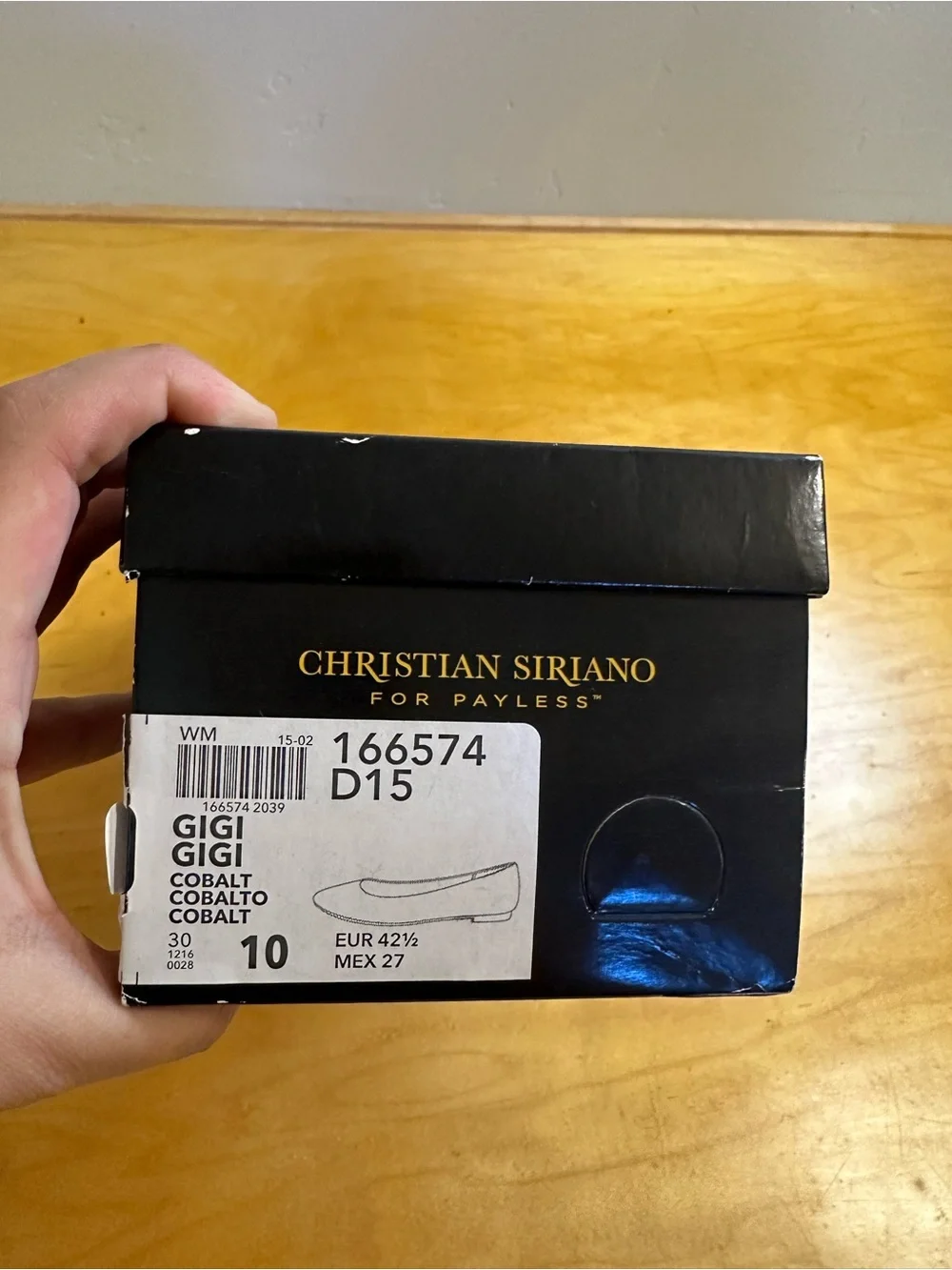 Christian Siriano Faux Suede Pointed Toe  Ballet Flats Cobalt Size 10